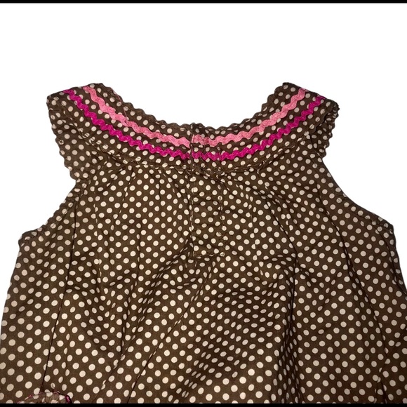 Genuine Kids by Oshkosh Brown Dress Size 5T - Picture 7 of 9